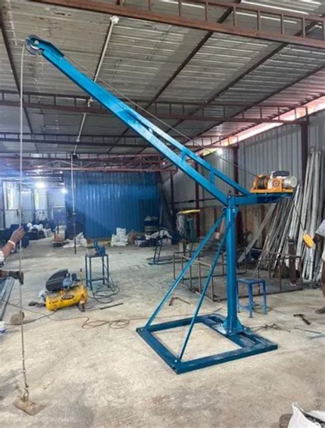 GII 30m Monkey Hoist Crane Heavy For Construction Capacity 0 1 Ton