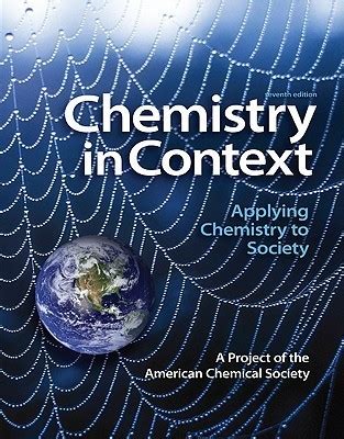 Chemistry In Context By American Chemical Society Goodreads