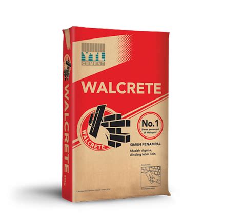 Ytl Walcrete Cement 50kg Bina Build Bb Building Material Resources