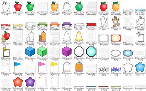 Teacher Helper Text Blocks And Borders Clip Art By Dj Inkers