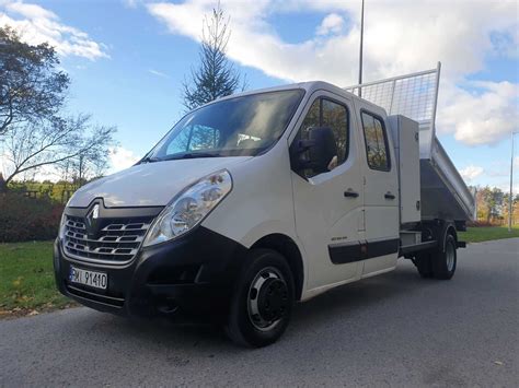 RENAULT MASTER WYWROTKA Bliźniak 7 osób DOKA 2 3 163 KM Klima