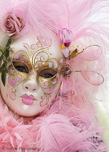 Pink Venetian Mask Venetian Carnival Masks Mardi Gras Carnival