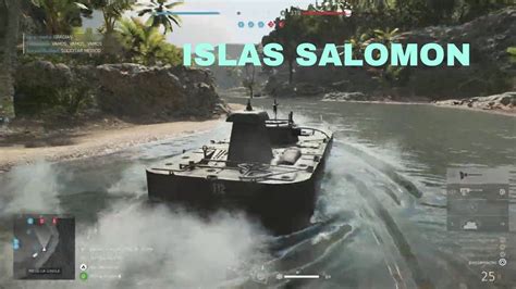 Battlefield V Islas Salomón en anfibio Type 2 Ka Mi YouTube