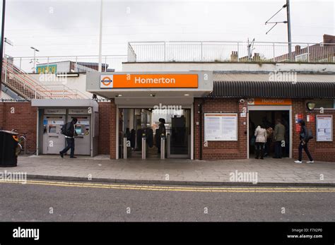 London overground Homerton Station Stock Photo - Alamy