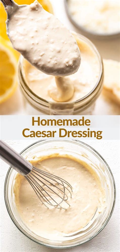 Homemade Caesar Dressing Recipe Runner