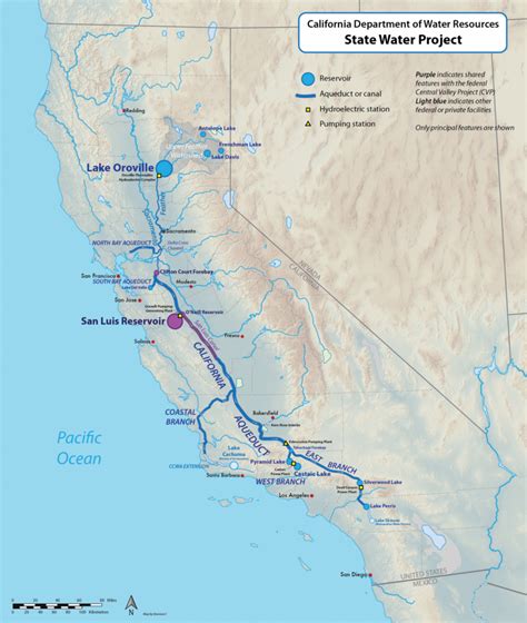 California Reservoirs Map - Printable Maps