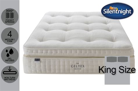 Silentnight Mirapocket Imperial Geltex Medium Firm King Size