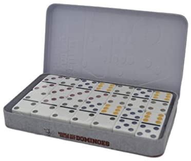 Double Color Dot Dominoes Game Set Domino Set Premium Classic