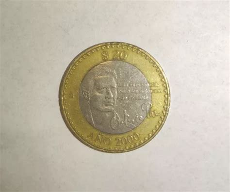 Moneda De Octavio Paz Conmemorativa Del Cambio De Milenio En Venta En