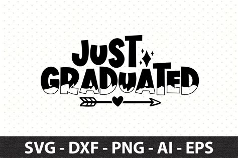 Just Graduated Svg Graphic By Snrcrafts24 · Creative Fabrica