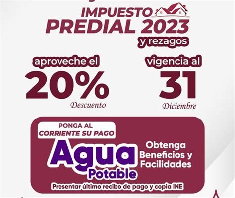 Inicia Campaña De Regularización Del Impuesto Predial Y Agua Potable Soconusco 2023 Semanario