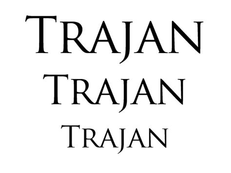 Viva Trajan- the font loved by numerous movie poster designers ...