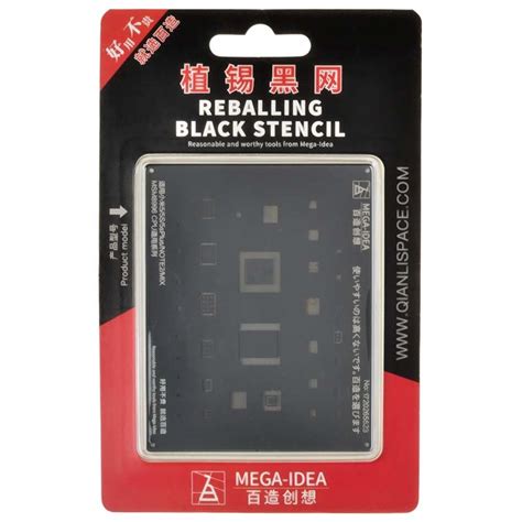 Qianli Mega Idea Android Msm Cpu Black Stencil For Xiaomi Devices