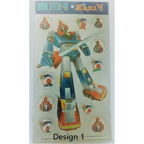 Voltes V Stickers Collections For Sale Shopee Philippines