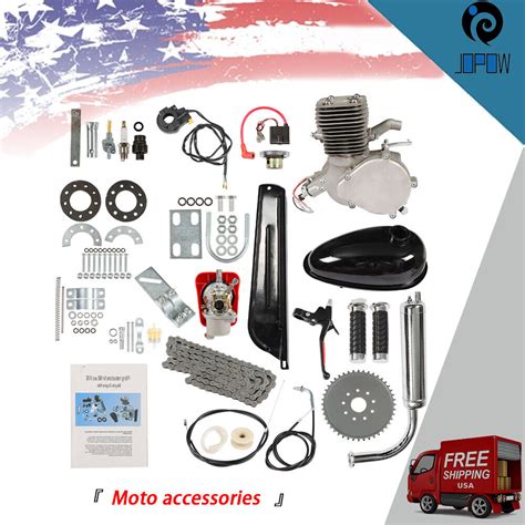 110cc 2 Stroke Bicycle Motor Kit Bike Motorized Petrol Gas Engine Full