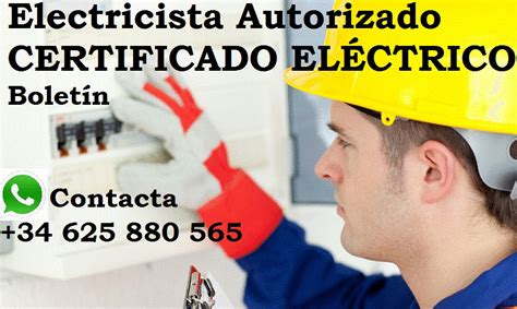 78 BOLETÍN CÁDIZ tlf 625 880 565 Certificado Electricista Autorizado