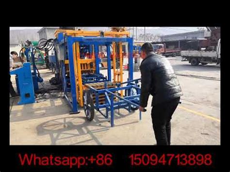 Qt Full Automatic Hydraulic Concrete Cement Hollow Paver Block