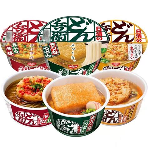 Nissin Nisin Imported Nissin Bingwei Oil Tofu Scallion Flavor Udon