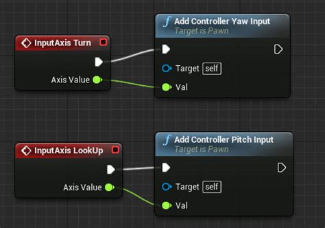 Setting Up Inputs Unreal Engine Documentation