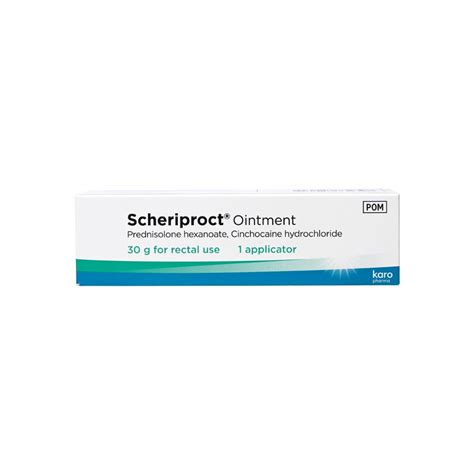 Scheriproct Ointment 30g Tube Be Well Hub