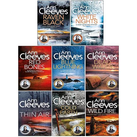 Ann Cleeves Shetland Series Collection 8 Books Set Book 1 8 Ann