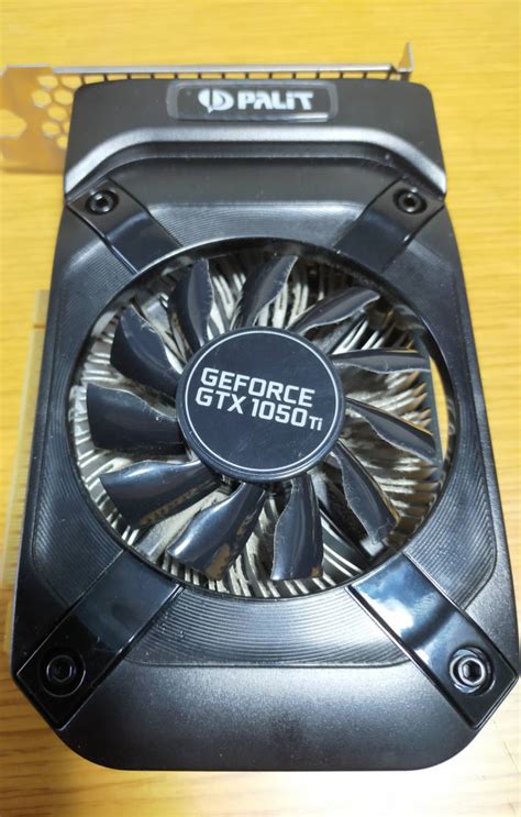 【やや傷や汚れあり】★palit Geforce Gtx1050ti 4gb Stormx Ne5105t018g1 1070f