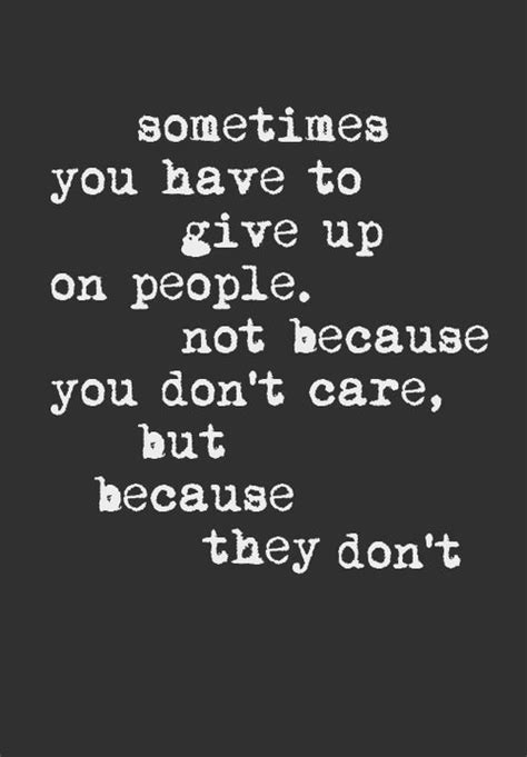 Quotes About People Not Caring Shortquotescc