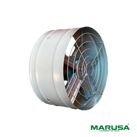 Exaustor Axial Semi Industrial 50cm Alta Vazão Marusa Ventilação