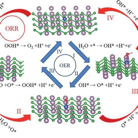 Elementary Reaction Steps Of The Oer And Orr Process For Tmmo 2 B 2 At