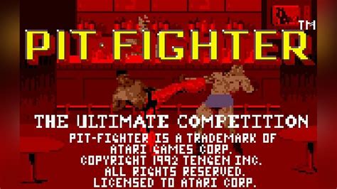 Pit Fighter что это за игра трейлер системные требования отзывы и