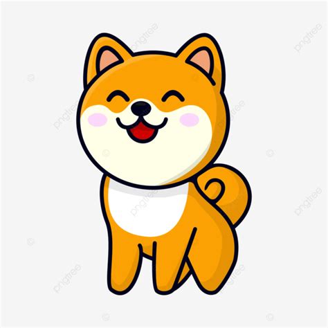 cute shiba inu smile vector animal shiba inu dog png  vector