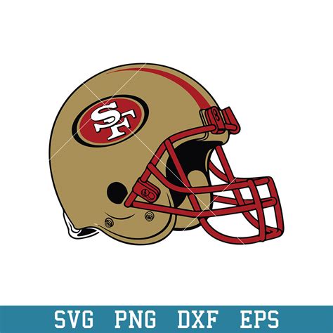 Helmet San Francisco 49ers Svg, San Francisco 49ers Svg, NFL | Inspire ...