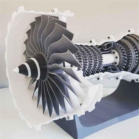 3d Printable Jet Engine By Catiav5ftw Thingiverse Jet Engine