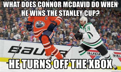 What Does Connor Mcdavid Do When He Wins The Stanley Cup He Turns Off