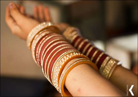 Bangles In North India Newly Wed Bride Wears These Bangles Flickr