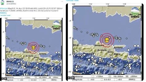 Penjelasan Bmkg Mengenai Gempa M 66 Di Tuban Hingga Daerah Daerah Yang