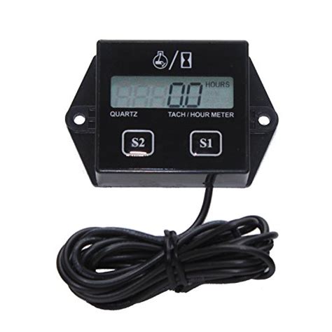 Tachometer For Small Engine Inductive Hour Meter For 2 Stroke 4