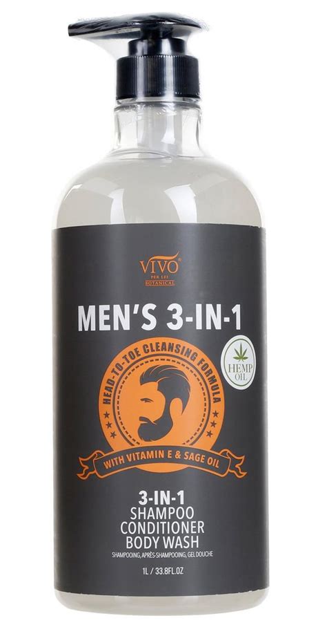 Mens 3 In 1 Shampoo Conditioner Body Wash Burkes Outlet