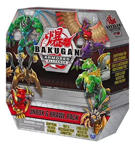 Bakugan Armored Alliance Unbox Brawl Pack Con 6 Exclusivo En Venta