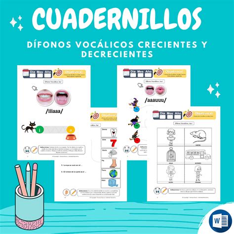 PACK Cuadernillos Dífonos Vocálicos salduu