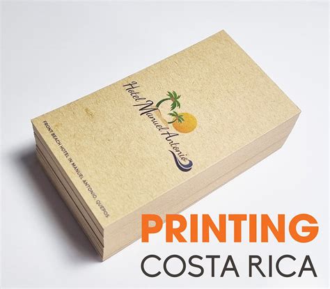 Printing Costa Rica On Twitter Tarjetas De Presentaci N En Kraft