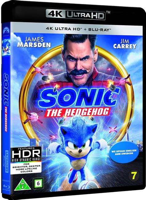 Sonic The Hedgehog K Ultra Hd Blu Ray Pris