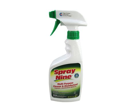 Itw Spray Nine 26825 Heavy Duty Cleanerdegreaserdisinfectant 22 Oz