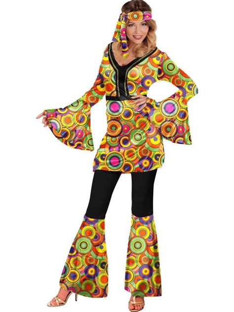 70s Retro Groovy Style Pak Vrouwen