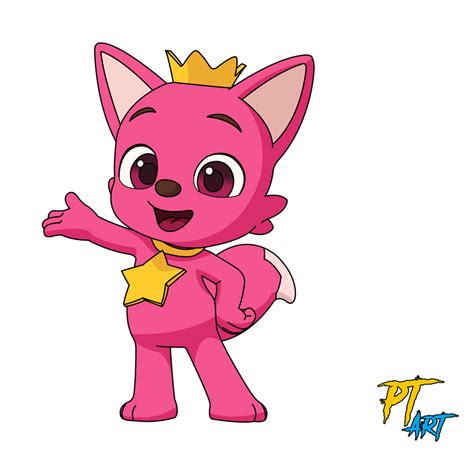 Pinkfong Hd Art By Pt Shrine By Platinumshrineart On Deviantart