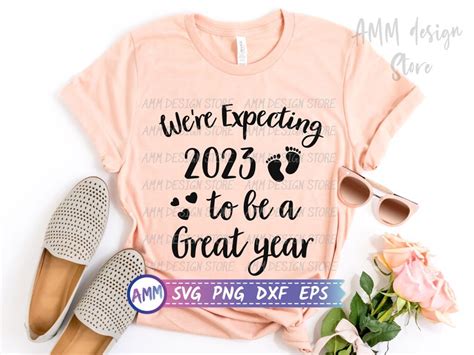 Baby Announcement Svg Expecting Svg Pregnancy Etsy