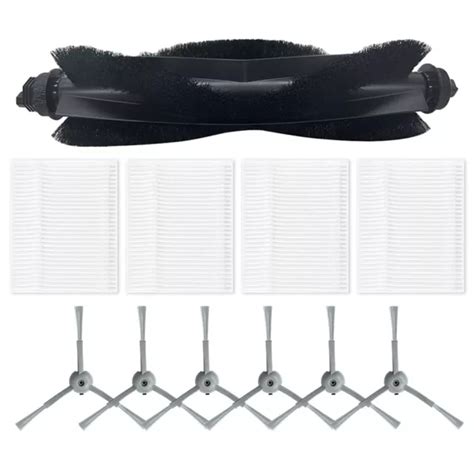 Ensemble Efficace De Brosses Rouleaux Principaux Et De Brosses Lat