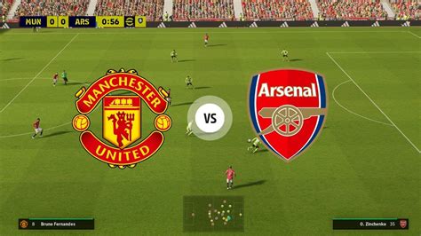 Efootball 2024 Manchester United Vs Arsenal Friendly Match Youtube