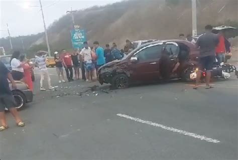 Choque Entre Dos Autos En La Y De San Mateo Deja Seis Personas