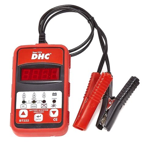 Dhc Digital 12v Battery Tester Euro Car Parts